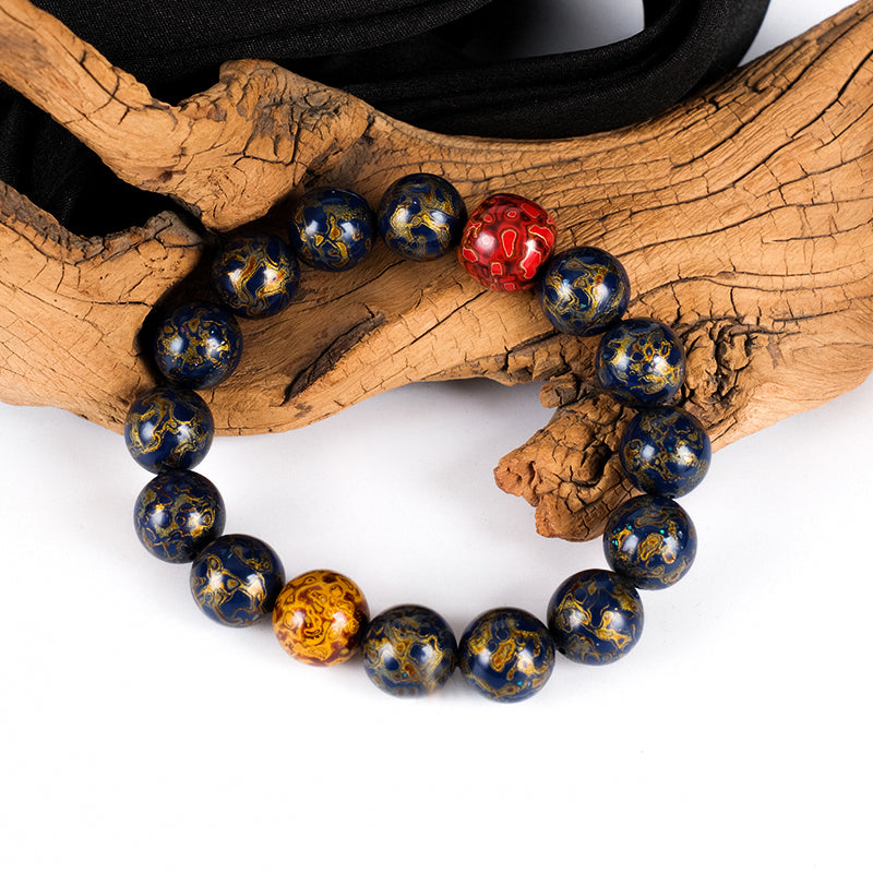 Fine Natural Lacquer Bead Strings