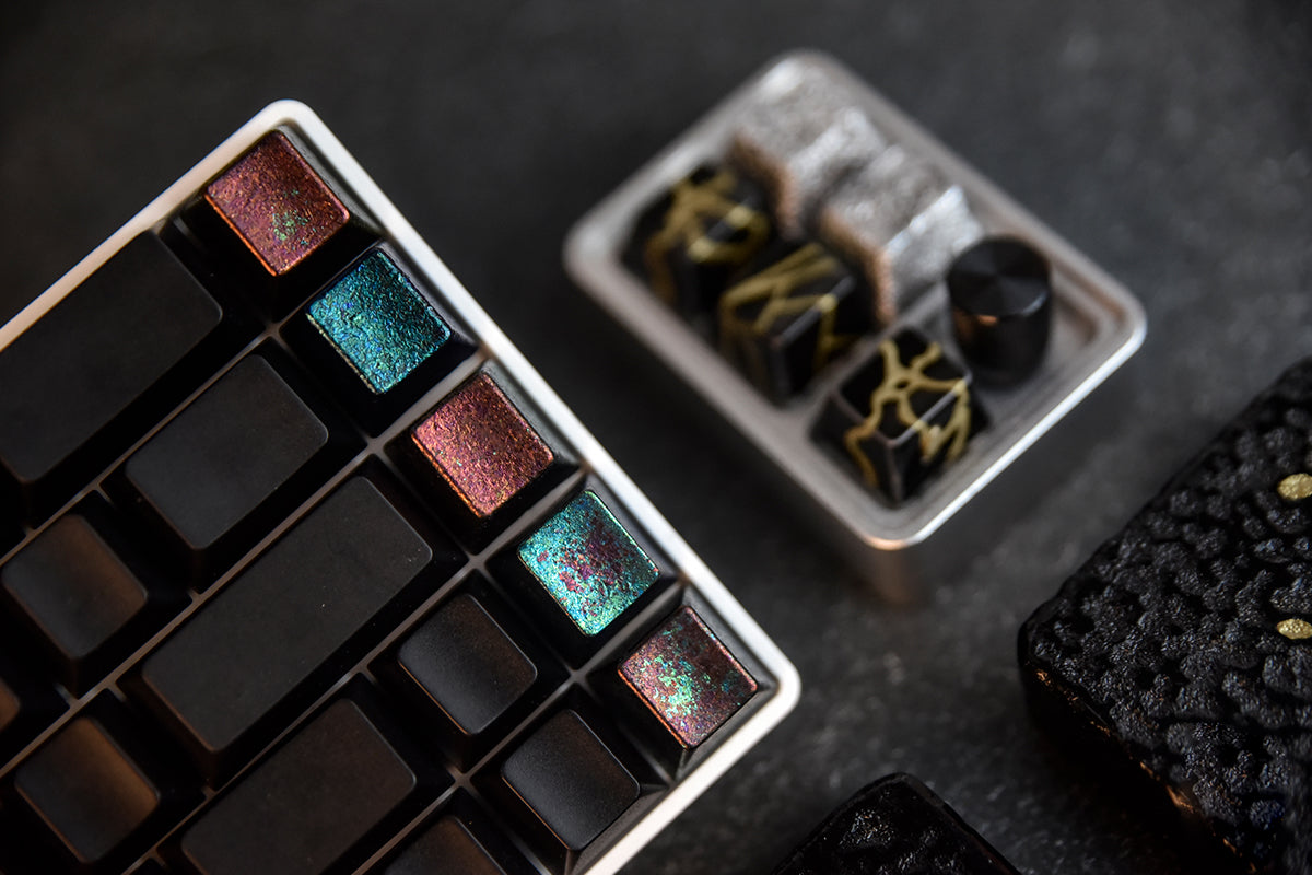 Lacquered Keyboard Caps