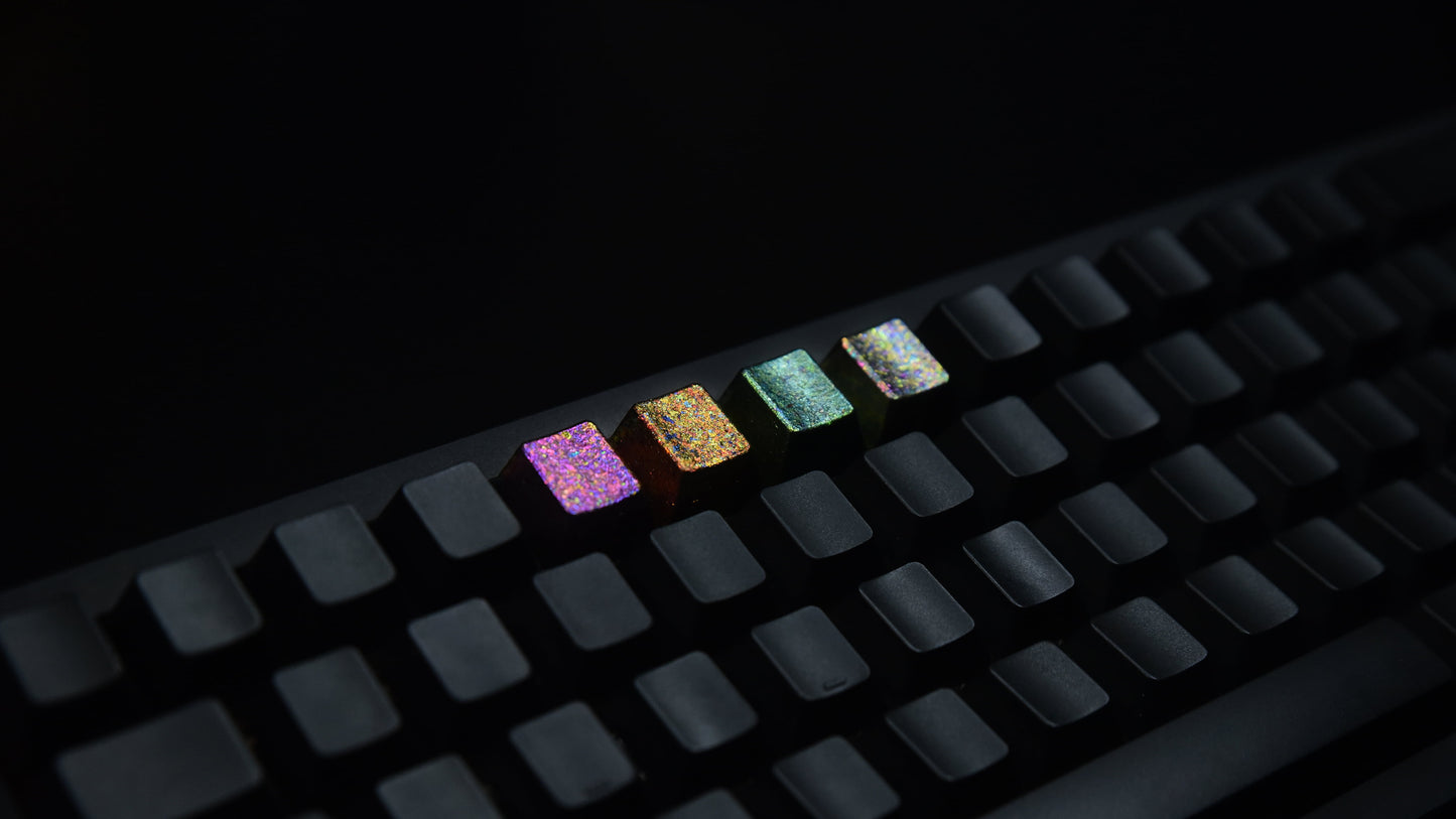 Colorful Lacquered Keyboard Caps