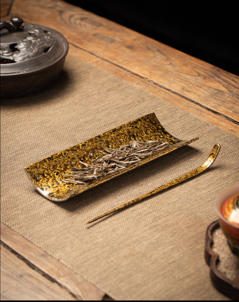 Lacquer Handmade Sandalwood Tea Accessories