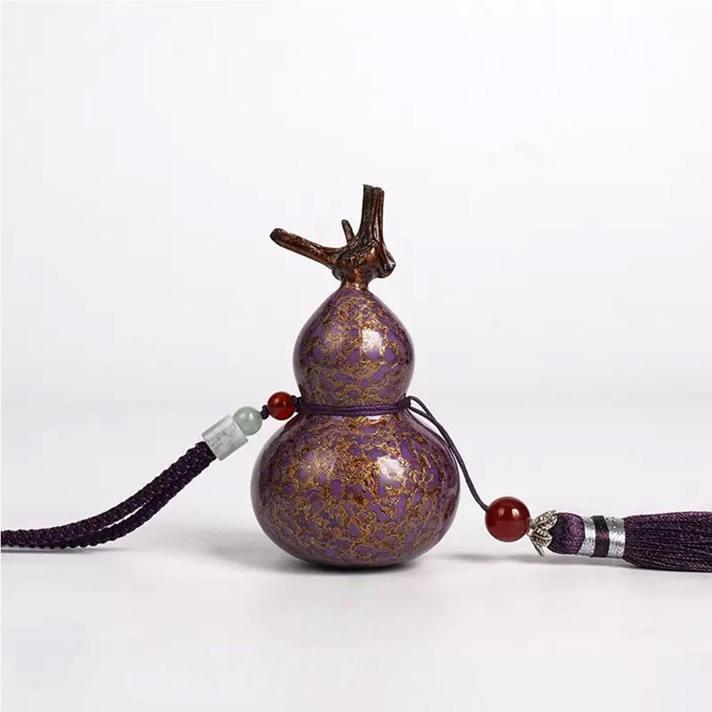 Natural Lacquer Gourd Car Hanger Gift