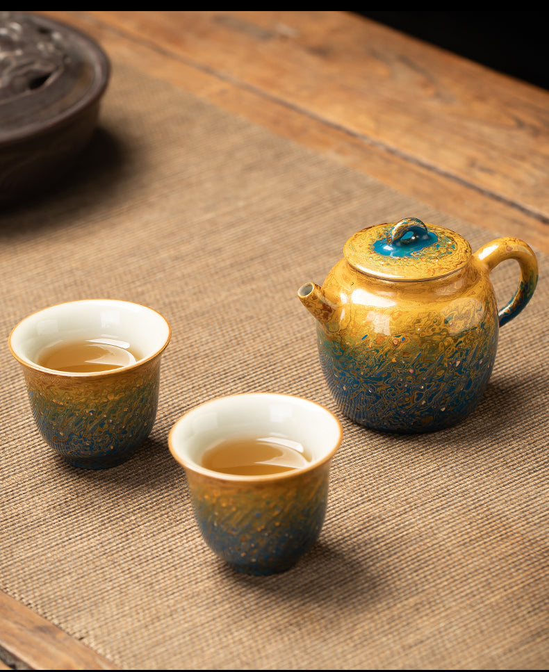 Handmade Lacquer Teapot Set