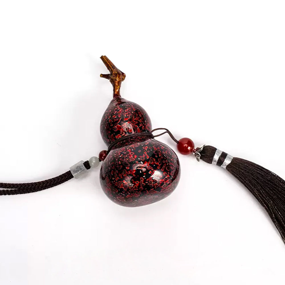 Natural Lacquer Gourd Car Hanger Gift