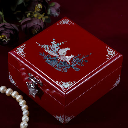 Tin Lacquer Jewelry Box