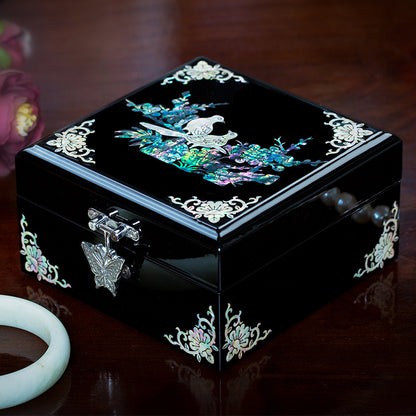 Tin Lacquer Jewelry Box