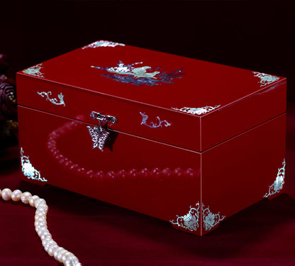 Tin Lacquer Jewelry Box