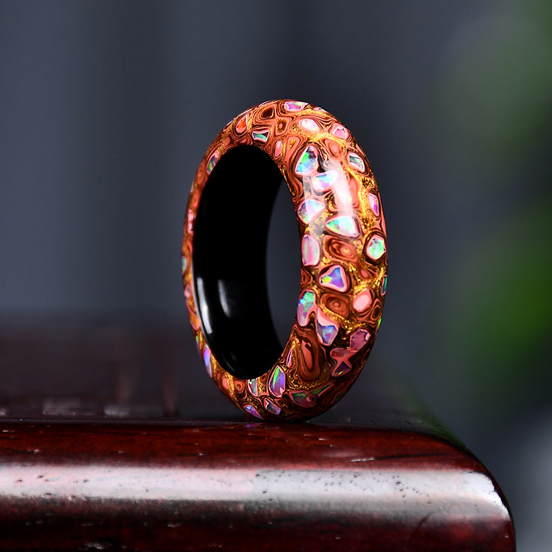 Wooden Lacquer Ring