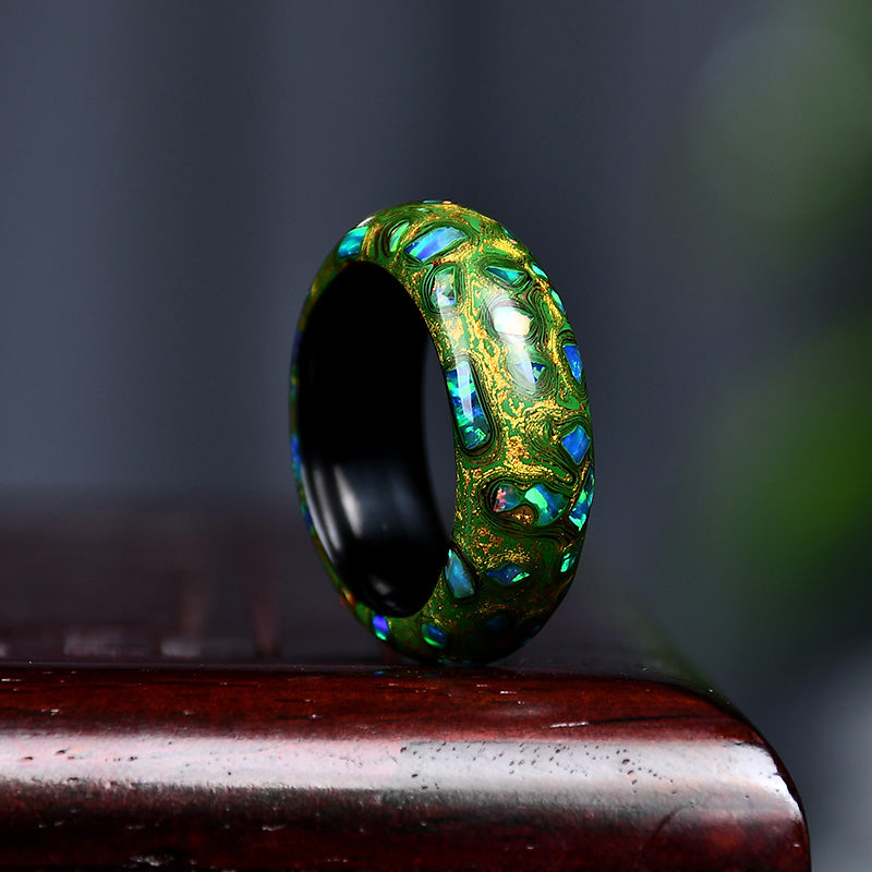 Wooden Lacquer Ring