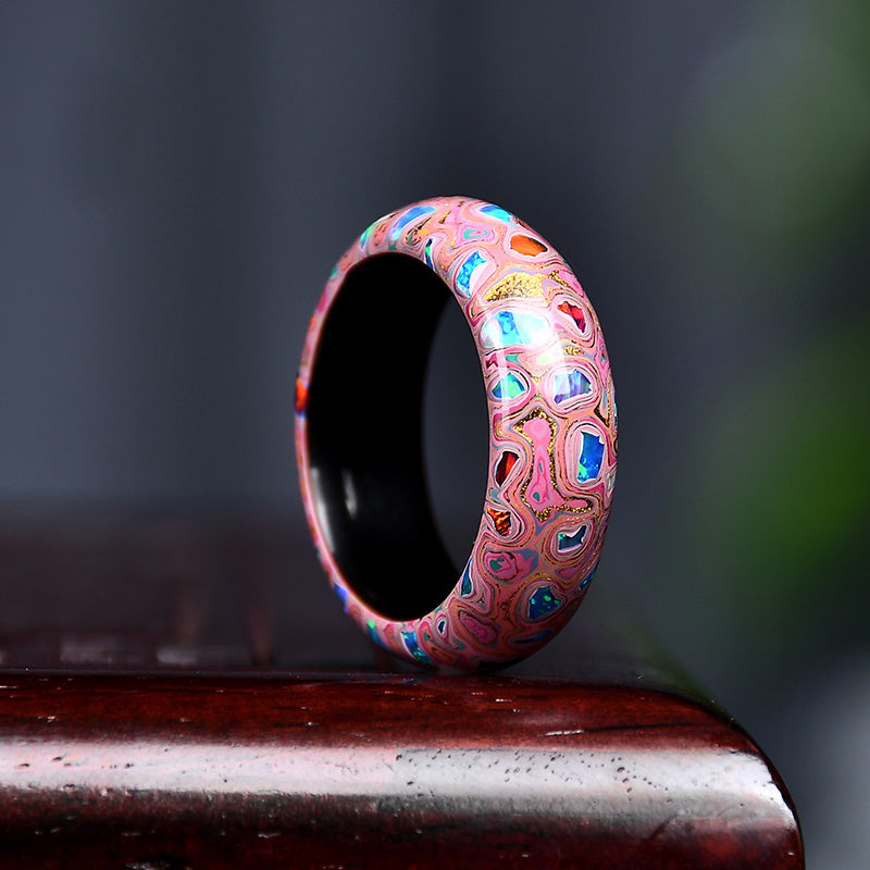 Wooden Lacquer Ring